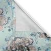 Ambesonne Jungle Boho Grommet Curtain, Dreamy Silhouettes of Flowers Vintage Drawn with Lines Neutral Art, Decorative 2-Panel Window Drapes for Bedroom Living Room, 50″ x 63″, Almond Green Sea Green(Warm Taupe Almond Green)