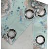 Ambesonne Jungle Boho Grommet Curtain, Dreamy Silhouettes of Flowers Vintage Drawn with Lines Neutral Art, Decorative 2-Panel Window Drapes for Bedroom Living Room, 50″ x 63″, Almond Green Sea Green(Warm Taupe Almond Green)
