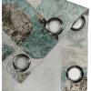 Ambesonne Jungle Boho Grommet Curtain, Dreamy Silhouettes of Flowers Vintage Drawn with Lines Neutral Art, Decorative 2-Panel Window Drapes for Bedroom Living Room, 50″ x 63″, Almond Green Sea Green(Laurel Green Dark Brown)