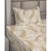 Ambesonne Meadow Vibes Sheet Set, Line Art Neutral Colors Boho Pampas Design on Geometric Back Print, Fitted and Flat Sheet with Pillowcase Bedding Accent 3 Piece Set, Twin, Pale Salmon Off White(Pale Salmon Off White)
