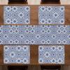 Ambesonne Tartan Table Runner, A Traditional Plaid with Diagonal Lines Rhombuses Scottish Retro Themed Drawing Art, Decoration for Dining Room and Kitchen Home and House Decor, 16″ X 72″, Coral Black(Violet Blue Orange White)