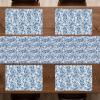 Ambesonne Tartan Table Runner, A Traditional Plaid with Diagonal Lines Rhombuses Scottish Retro Themed Drawing Art, Decoration for Dining Room and Kitchen Home and House Decor, 16″ X 72″, Coral Black(Cobalt Blue White)