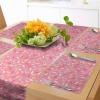 Ambesonne Tartan Table Runner, A Traditional Plaid with Diagonal Lines Rhombuses Scottish Retro Themed Drawing Art, Decoration for Dining Room and Kitchen Home and House Decor, 16″ X 72″, Coral Black(Pink Pale Blue)