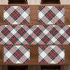 Ambesonne Tartan Table Runner, A Traditional Plaid with Diagonal Lines Rhombuses Scottish Retro Themed Drawing Art, Decoration for Dining Room and Kitchen Home and House Decor, 16″ X 72″, Coral Black(Coral Black)