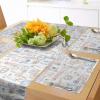 Ambesonne Tartan Table Runner, A Traditional Plaid with Diagonal Lines Rhombuses Scottish Retro Themed Drawing Art, Decoration for Dining Room and Kitchen Home and House Decor, 16″ X 72″, Coral Black(Ivory Orange)