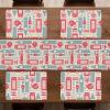 Ambesonne Tartan Table Runner, A Traditional Plaid with Diagonal Lines Rhombuses Scottish Retro Themed Drawing Art, Decoration for Dining Room and Kitchen Home and House Decor, 16″ X 72″, Coral Black(Coral Bluegrey)