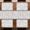 Ambesonne Tartan Table Runner, A Traditional Plaid with Diagonal Lines Rhombuses Scottish Retro Themed Drawing Art, Decoration for Dining Room and Kitchen Home and House Decor, 16″ X 72″, Coral Black(Ivory Orange)