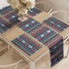 Ambesonne Tartan Table Runner, A Traditional Plaid with Diagonal Lines Rhombuses Scottish Retro Themed Drawing Art, Decoration for Dining Room and Kitchen Home and House Decor, 16″ X 72″, Coral Black(Black Coral)