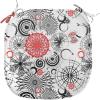 Vermilion Black White