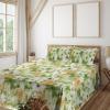 Olive Green and Peach