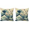 Navy Blue Ivory Seafoam
