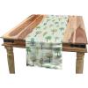 Ambesonne Floral Table Runner, Vintage Floral Drawing Style Classical in Pastel Colors Rhythmic Pattern, Dining Room Kitchen Rectangular Runner, 16″ X 120″, Eggshell Multicolor(Pastel Green Multicolor)