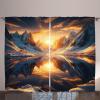 Orange and Dark Blue