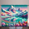 Teal Pastel Pink Indigo