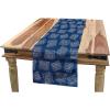 Navy Blue and White