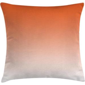 Ambesonne Animal Throw Pillow Cushion Cover, Fox Sleeping Funny Creature in Watercolor Art Design, Decorative Square Accent Pillow Case, 20″ X 20″, Apricot and White(Orange White)