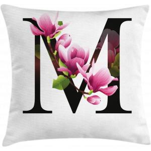 Ambesonne Animal Throw Pillow Cushion Cover, Fox Sleeping Funny Creature in Watercolor Art Design, Decorative Square Accent Pillow Case, 20″ X 20″, Apricot and White(Black Green)
