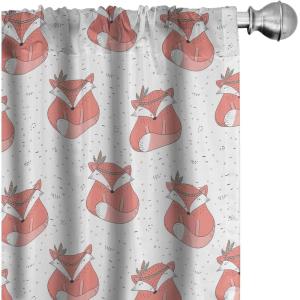 Ambesonne Eucalyptus Curtains, Modern Themed Branches on Marble Print Abstarct and Neutral Swirls, Window Treatments 2 Panel Set for Living Room Bedroom, Pair of – 28″ x 63″, Grey Teal and Sage Green(Seafoam Black)
