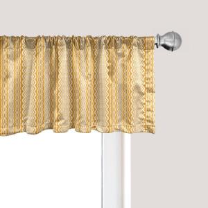 Ambesonne Floral Window Valance, Flower Petals Blossoms Leaves and Bird Sitting Vintage Inspired Image, Curtain Valance for Kitchen Bedroom Decor with Rod Pocket, 54″ X 12″, Coral Fern Green White(Marigold and White)