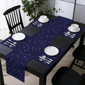 Ambesonne Tartan Table Runner, A Traditional Plaid with Diagonal Lines Rhombuses Scottish Retro Themed Drawing Art, Decoration for Dining Room and Kitchen Home and House Decor, 16″ X 72″, Coral Black(Purple White)