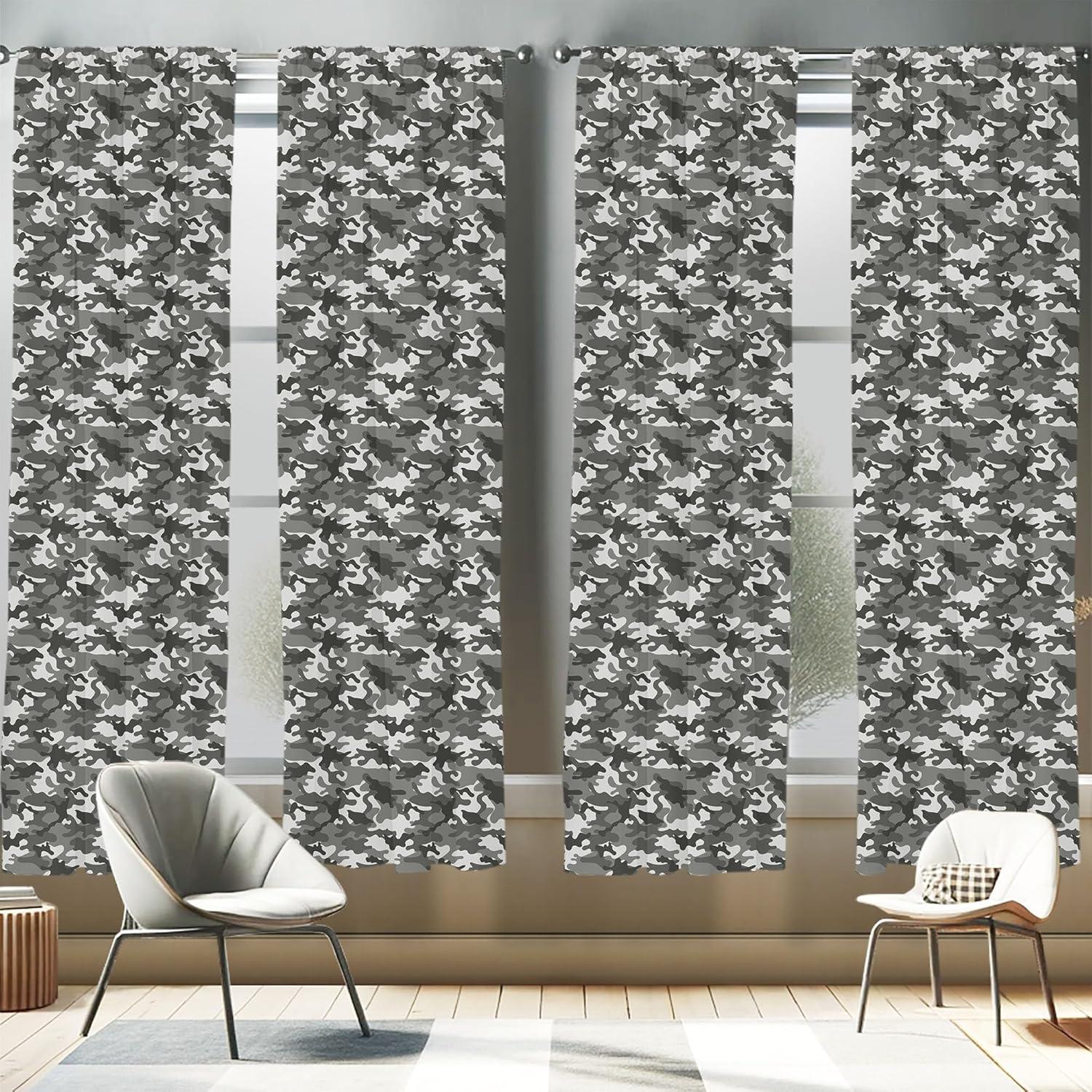 imageAmbesonne Botanical Curtains Vintage Floral Pattern with Detailed Exotic Leaves from Different Trees Window Treatments 2 Panel Set for Living Room Bedroom Pair of 28quot x 84quot Green and IvoryCoconut Grey