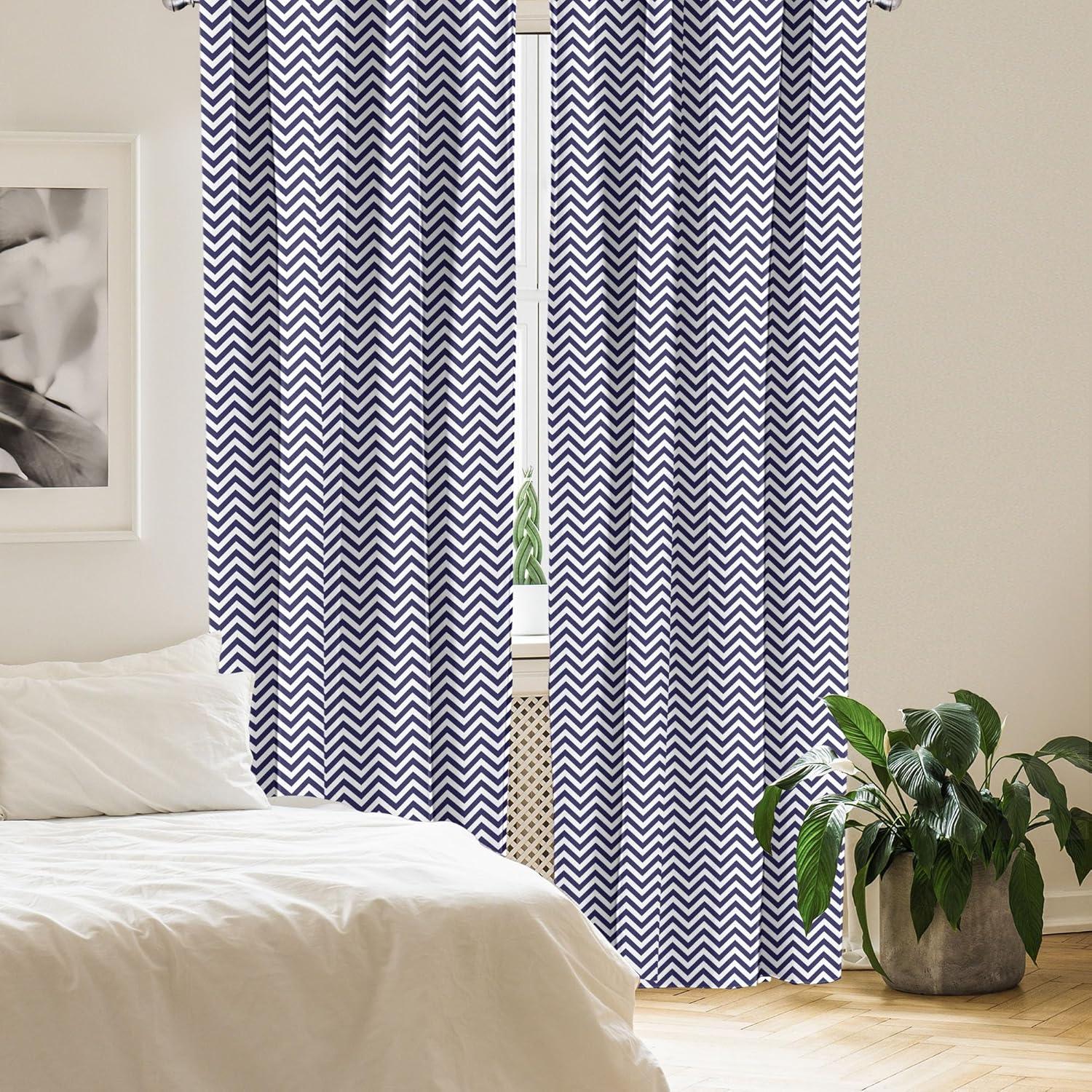 imageAmbesonne Christmas Curtains Tree Branches Spruce Leaves Balls Bells Cones Poinsettia Flowers Mistletoe Berry Window Treatments 2 Panel Set for Living Room Bedroom Pair of 28quot x 63quot Ruby GreenBlue Dark