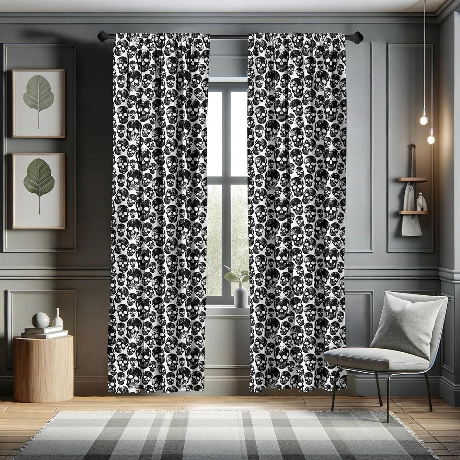 imageAmbesonne Christmas Curtains Tree Branches Spruce Leaves Balls Bells Cones Poinsettia Flowers Mistletoe Berry Window Treatments 2 Panel Set for Living Room Bedroom Pair of 28quot x 63quot Ruby GreenCharcoal White