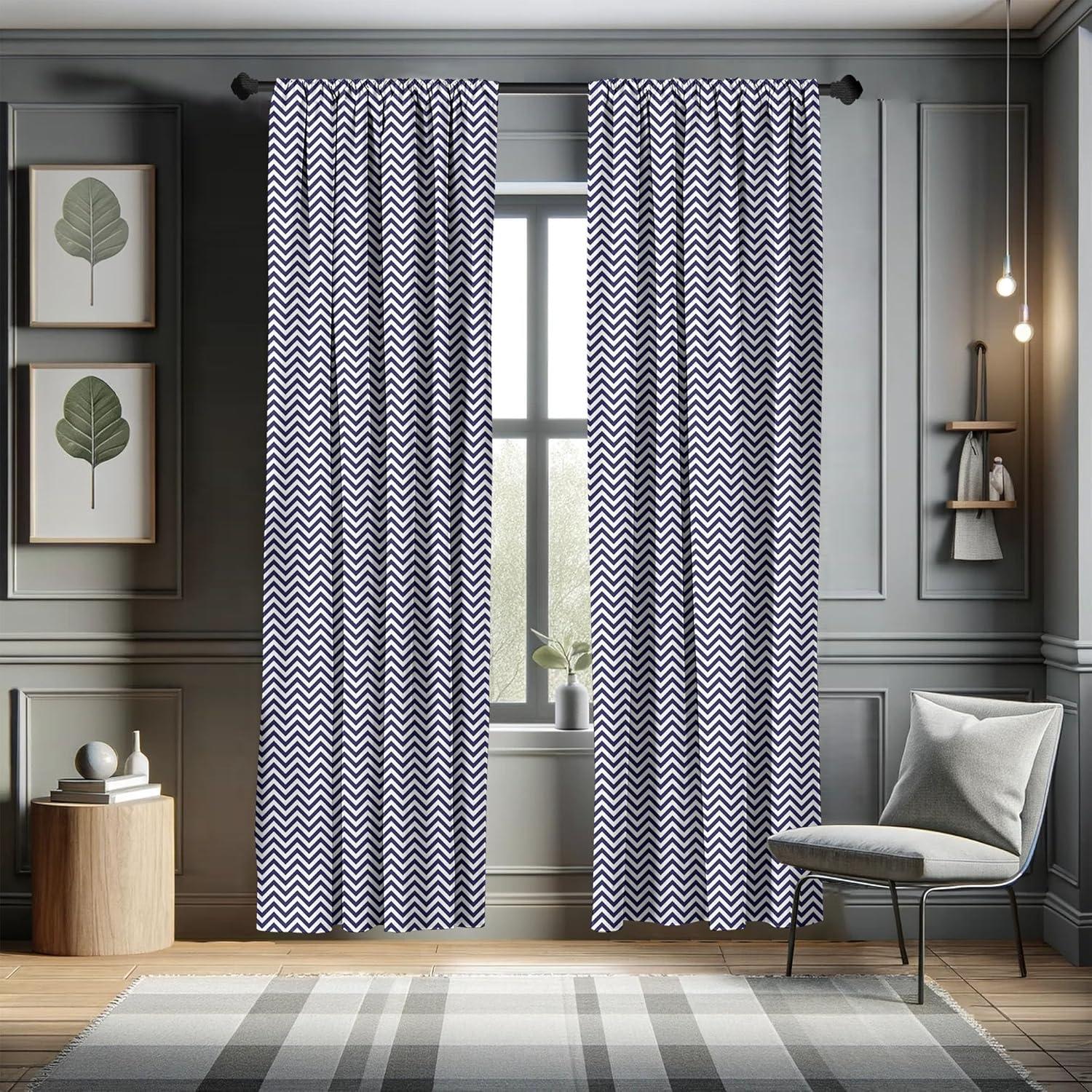 imageAmbesonne Christmas Curtains Tree Branches Spruce Leaves Balls Bells Cones Poinsettia Flowers Mistletoe Berry Window Treatments 2 Panel Set for Living Room Bedroom Pair of 28quot x 63quot Ruby GreenBlue Dark