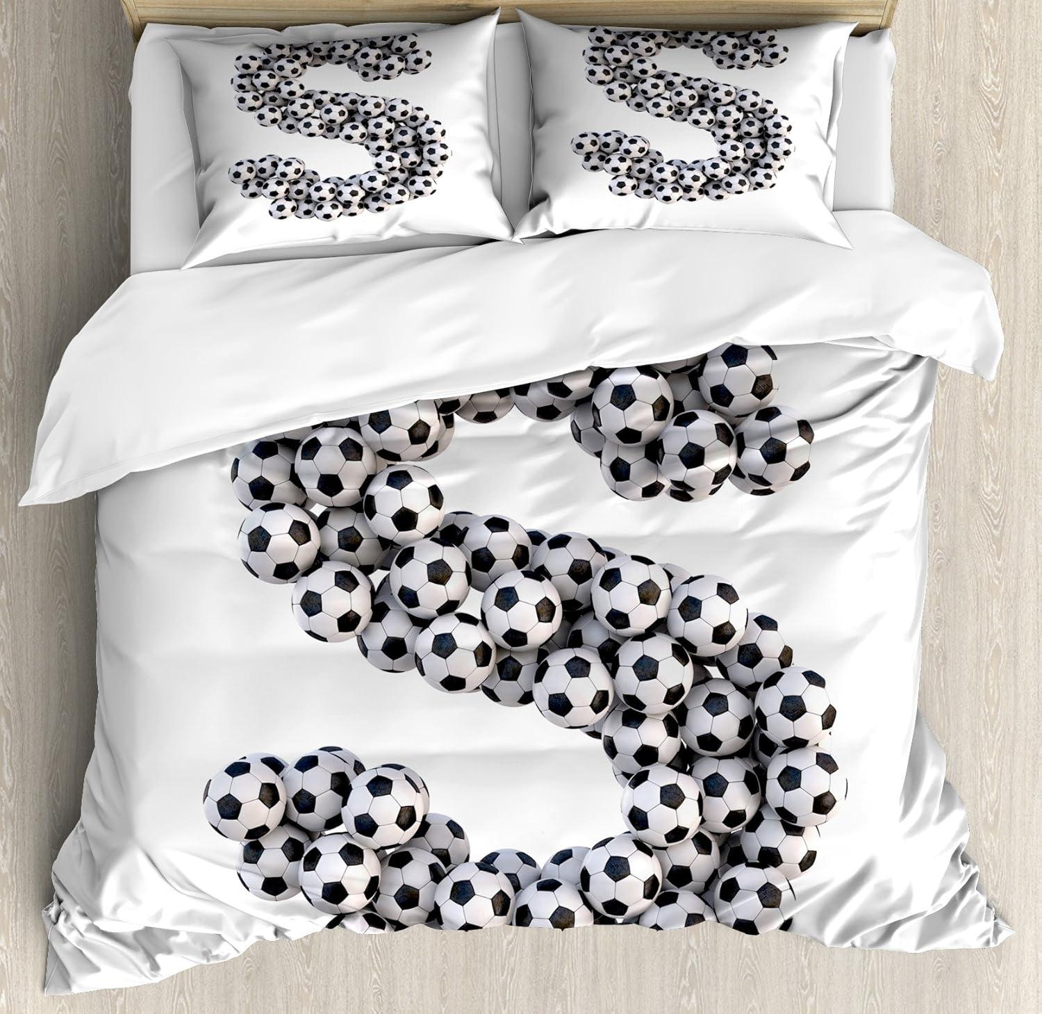 imageAmbesonne Christmas Duvet Cover Set Watercolor Christmas Theme Fir Trees Abstract Silhouettes Illustration Decorative 3 Piece Bedding Set with 2 Pillow Shams Queen Size Green SeafoamWhite and Black