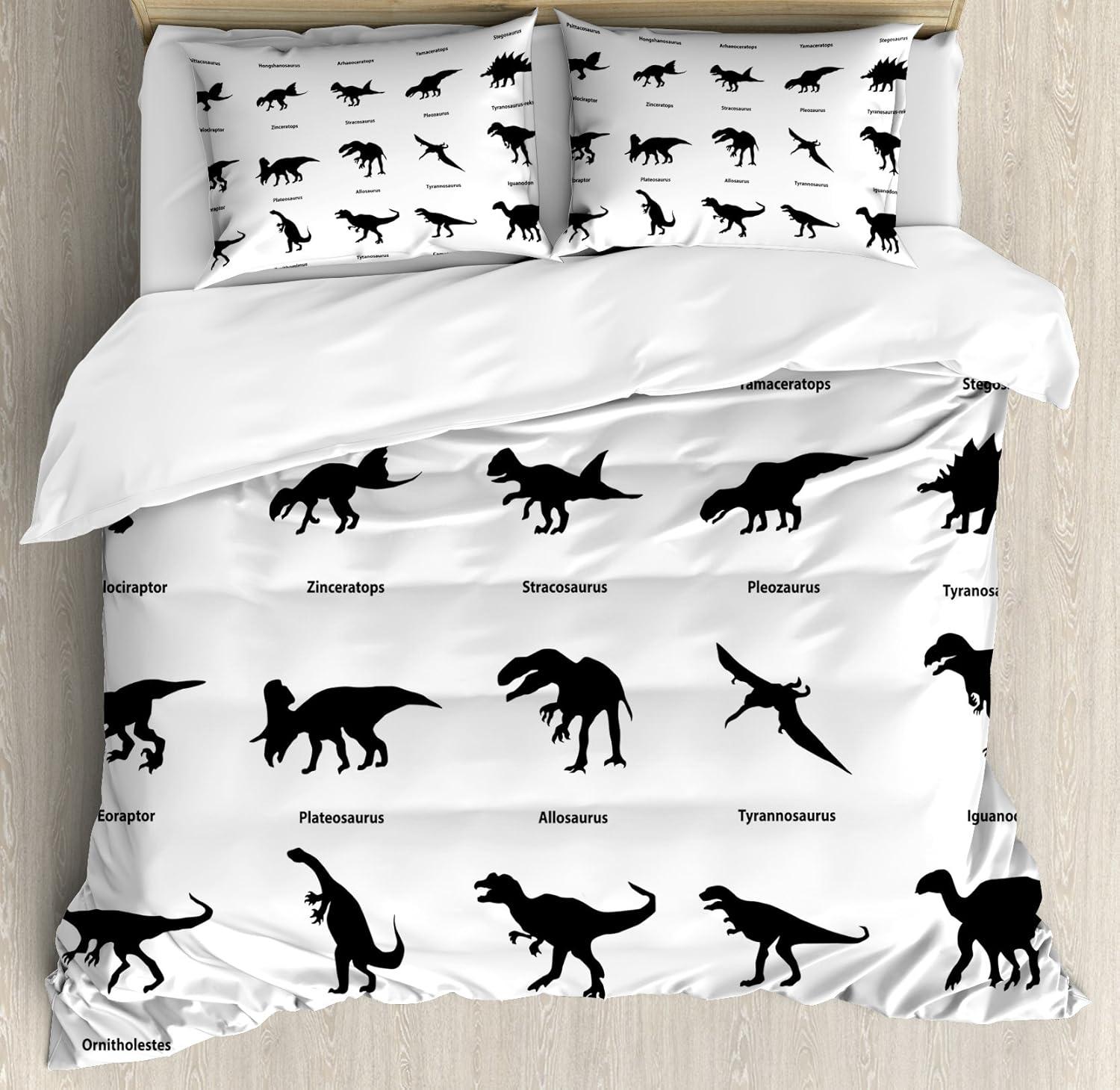 imageAmbesonne Christmas Duvet Cover Set Watercolor Christmas Theme Fir Trees Abstract Silhouettes Illustration Decorative 3 Piece Bedding Set with 2 Pillow Shams Queen Size Green SeafoamBlack Charcoal
