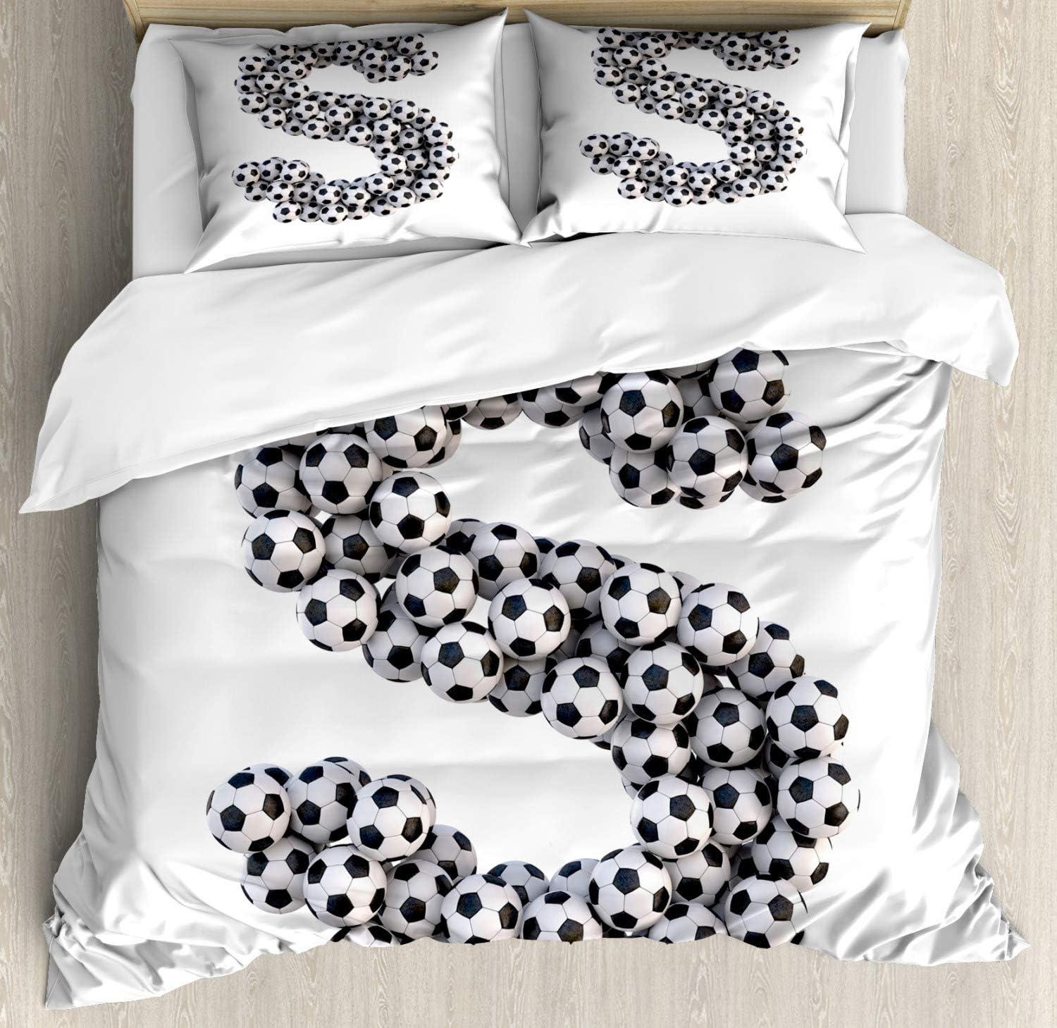 imageAmbesonne Christmas Duvet Cover Set Watercolor Christmas Theme Fir Trees Abstract Silhouettes Illustration Decorative 3 Piece Bedding Set with 2 Pillow Shams Queen Size Green SeafoamWhite and Black