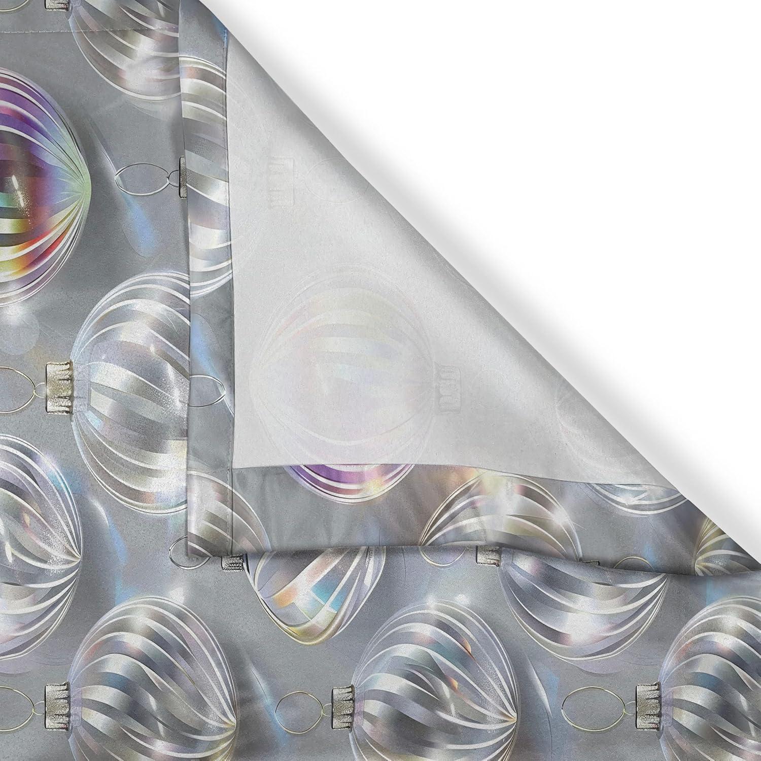 imageAmbesonne Christmas Kitchen Curtains Modern Abstract Pine Trees Xmas Theme Dotted Background Print Window Drapes 2 Panel Set Kitchen Cafe Decor 55quot x 39quot Beige est Green and CoralPale Grey White and Pink