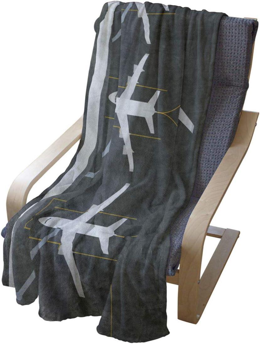 imageAmbesonne Christmas Throw Blanket Xmas Eve Starry Night in Snowy Town with Starry Sky Reindeer and Moon Flannel Fleece Accent Piece Soft Couch Cover for Adults 70quot x 90quot Cocoa Dark Slate BlueWhite Dimgray