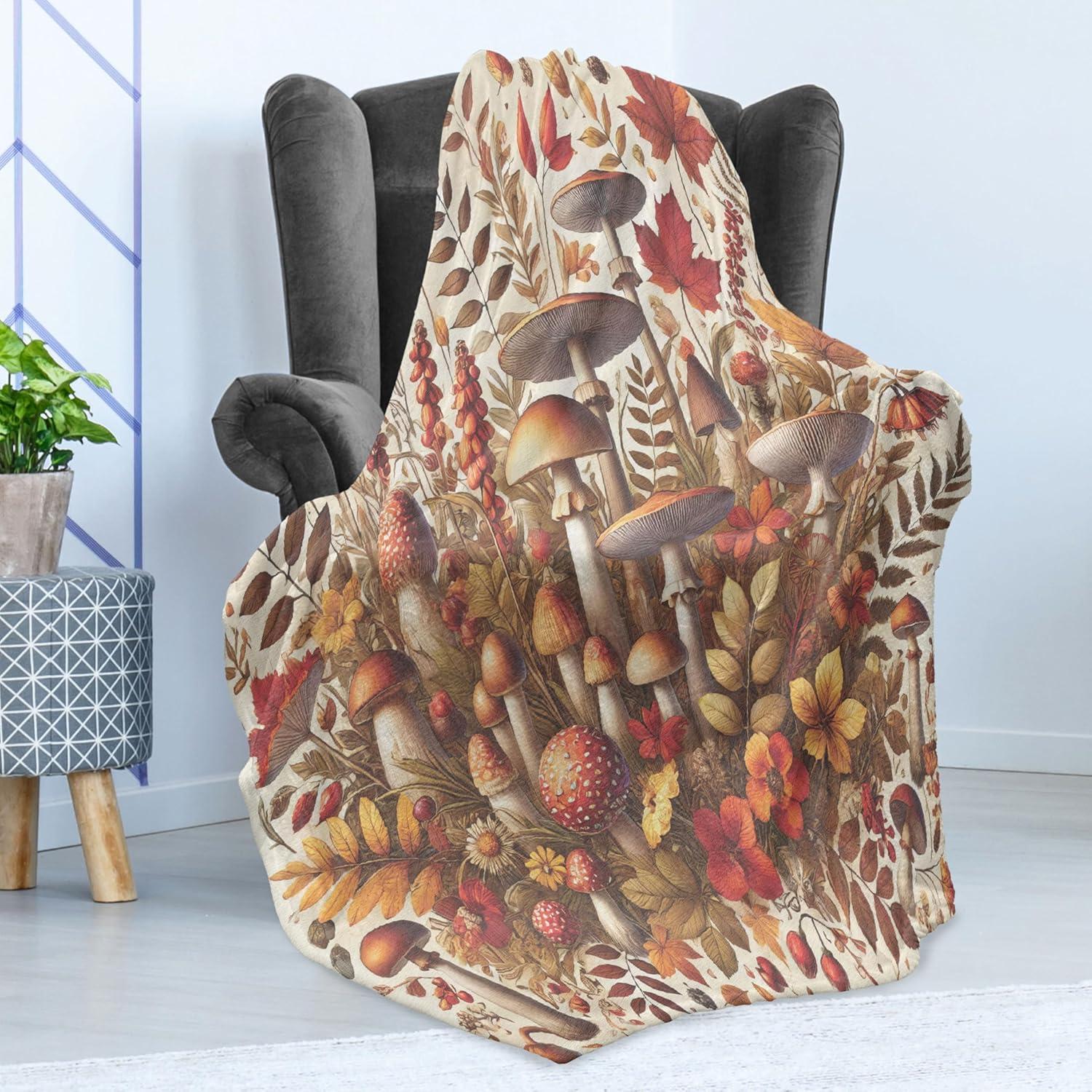 imageAmbesonne Christmas Throw Blanket Xmas Eve Starry Night in Snowy Town with Starry Sky Reindeer and Moon Flannel Fleece Accent Piece Soft Couch Cover for Adults 70quot x 90quot Cocoa Dark Slate BlueCinnamon Fawn Orange
