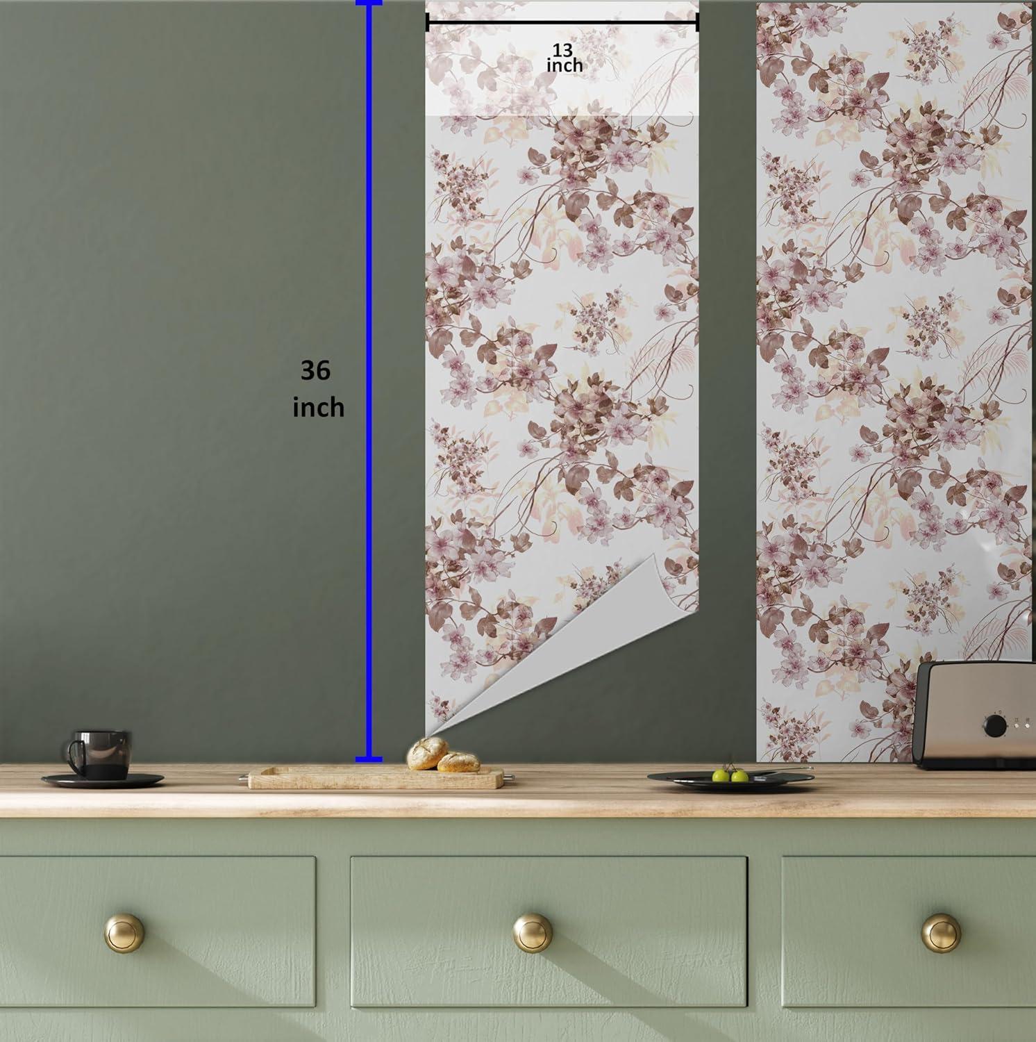 imageAmbesonne Coffee Peel ampamp Stick Wallpaper for Home Sepia Tones Old Newspaper Print with Lettering on it Beverage Love SelfAdhesive Living Room Kitchen Accent 13quot x 36quot Tan Umber and Dark BrownPale Mauve and Pale Chocolate
