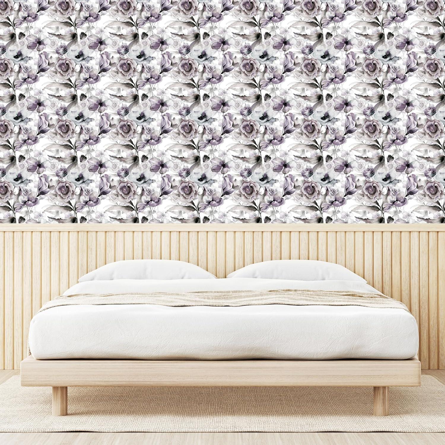 imageAmbesonne Coffee Peel ampamp Stick Wallpaper for Home Sepia Tones Old Newspaper Print with Lettering on it Beverage Love SelfAdhesive Living Room Kitchen Accent 13quot x 36quot Tan Umber and Dark BrownGrey Pink Pale Grey Lilac