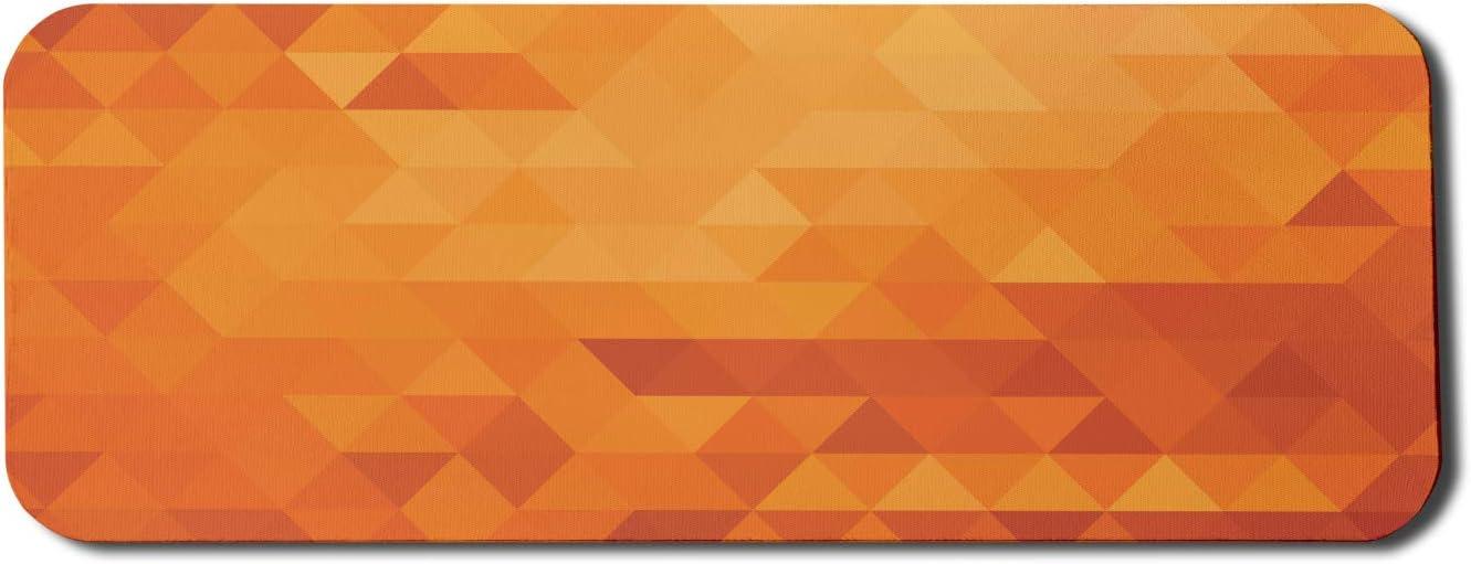 imageAmbesonne Island Computer Mouse Pad White Coral Sand Seven Mile Beach in Grand Cayman Island Art Print Rectangle NonSlip Rubber Mousepad Large 31quot x 12quot Gaming Size Sky Blue and Brown BlackBurnt Orange
