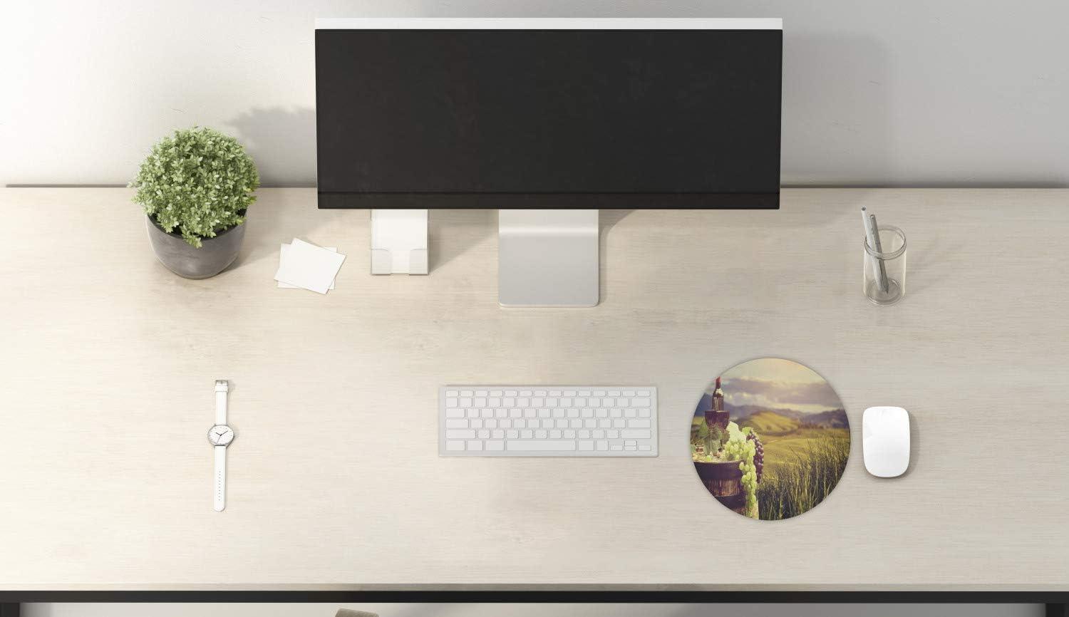 imageAmbesonne Island Computer Mouse Pad White Coral Sand Seven Mile Beach in Grand Cayman Island Art Print Rectangle NonSlip Rubber Mousepad Large 31quot x 12quot Gaming Size Sky Blue and Brown BlackGreen Black Brown