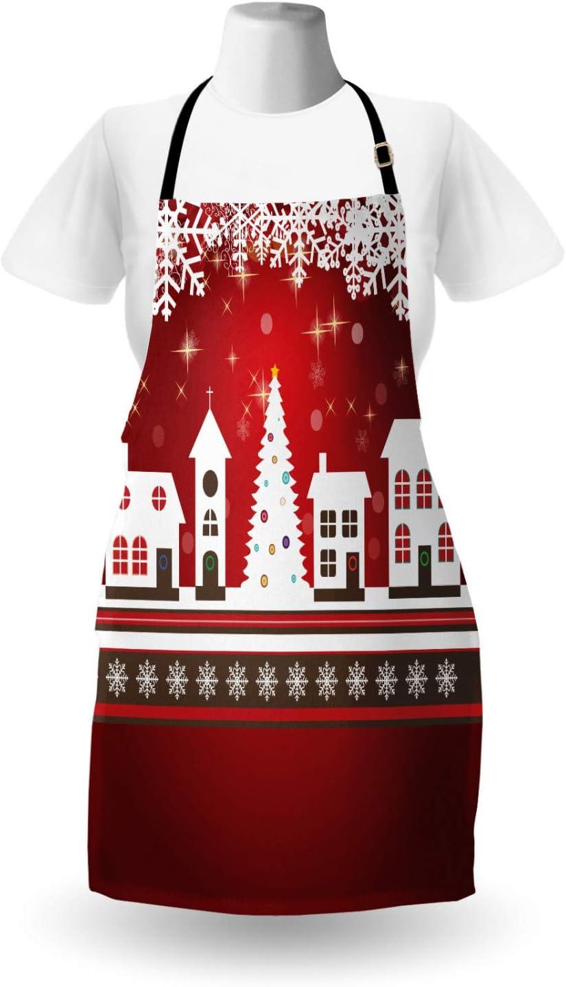imageAmbesonne Multicolor ApronsWhite Red