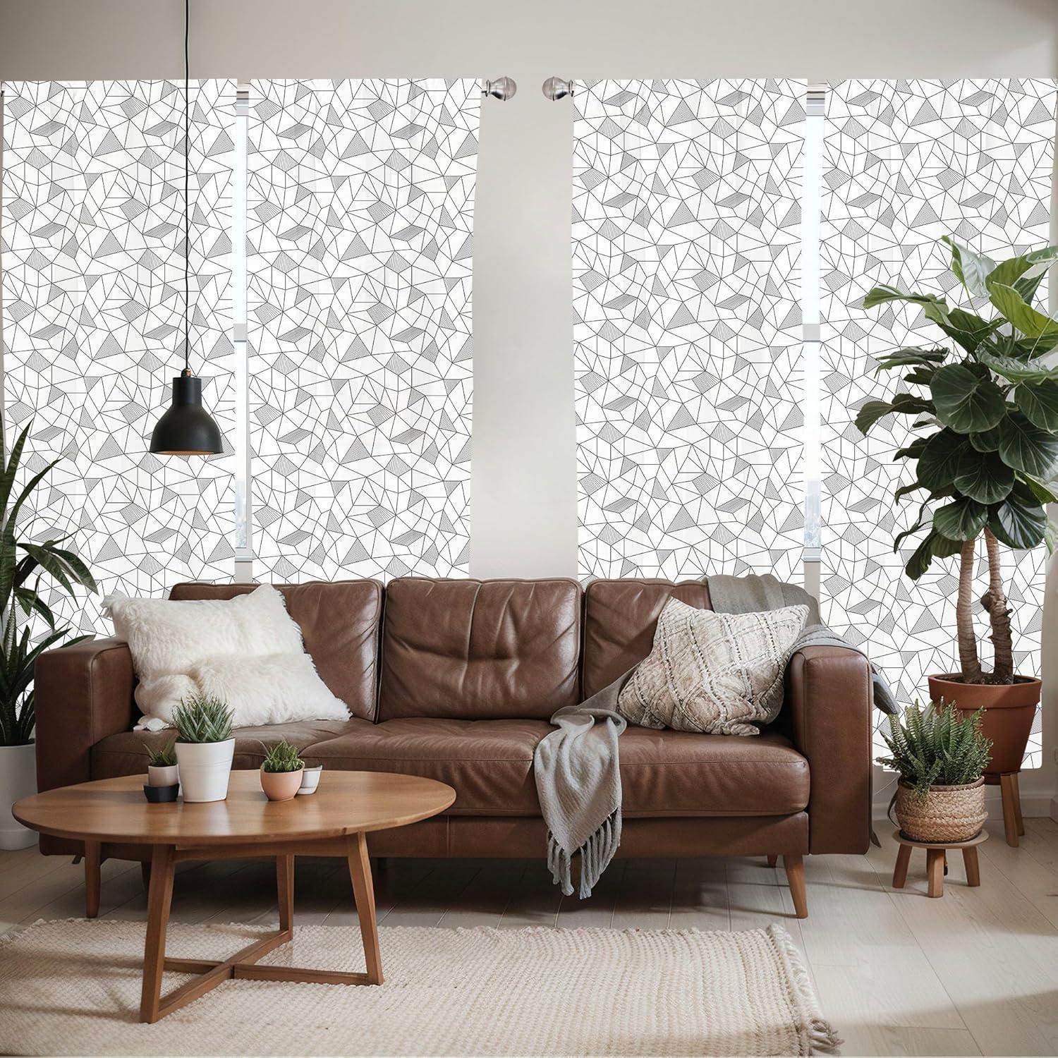 imageAmbesonne Sea Shells Curtains Vintage Inspired Monochrome Seashell Pattern Ocean Elements Wildlife Hand Drawn Window Treatments 2 Panel Set for Living Room Bedroom Pair of 28quot x 95quot Brown TanBlack