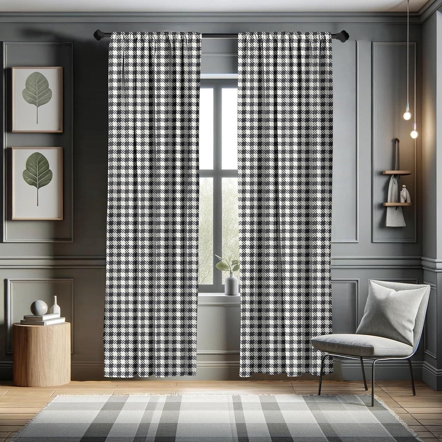 imageAmbesonne Sea Shells Curtains Vintage Inspired Monochrome Seashell Pattern Ocean Elements Wildlife Hand Drawn Window Treatments 2 Panel Set for Living Room Bedroom Pair of 28quot x 95quot Brown TanWhite Charcoal