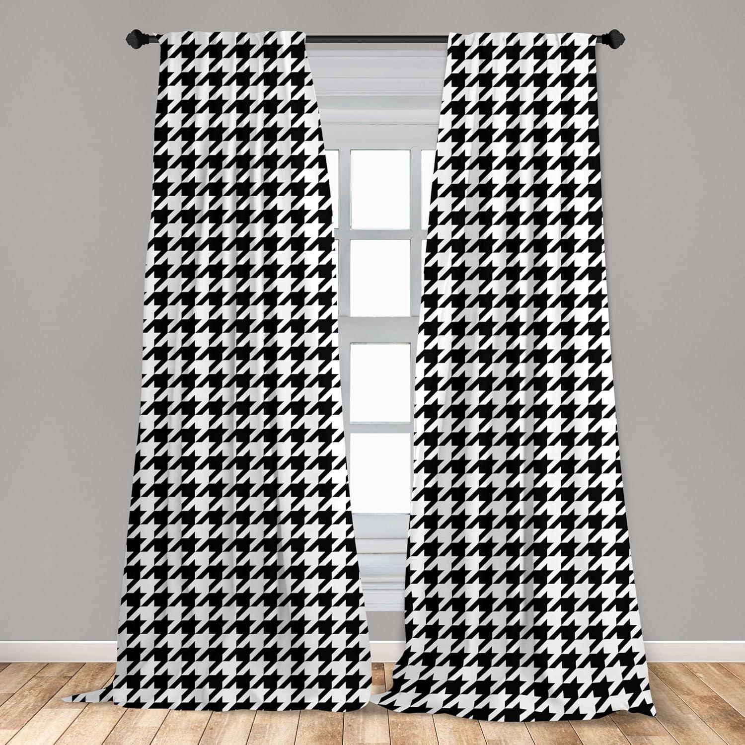 imageAmbesonne Sea Shells Curtains Vintage Inspired Monochrome Seashell Pattern Ocean Elements Wildlife Hand Drawn Window Treatments 2 Panel Set for Living Room Bedroom Pair of 28quot x 95quot Brown TanCharcoal Grey
