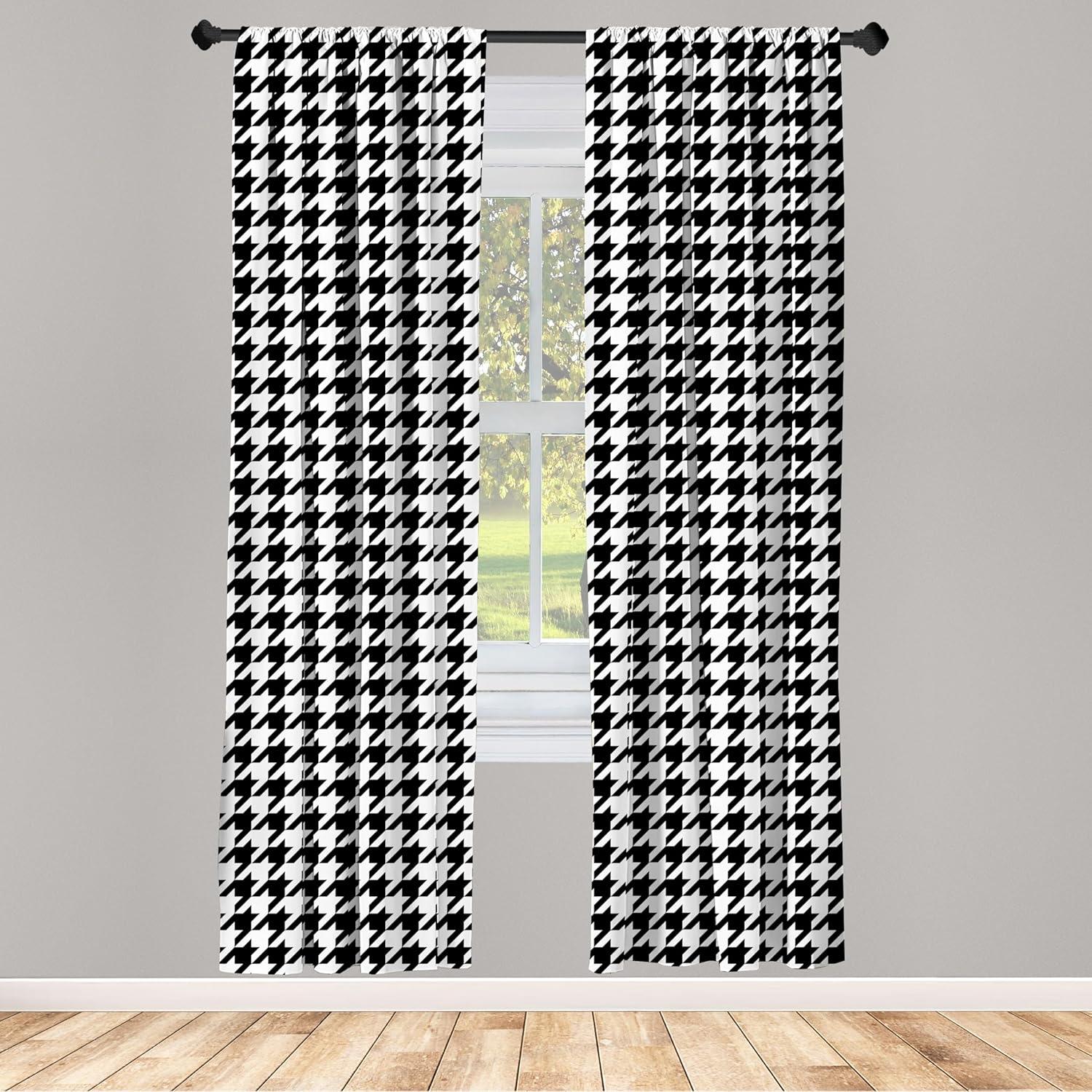 imageAmbesonne Sea Shells Curtains Vintage Inspired Monochrome Seashell Pattern Ocean Elements Wildlife Hand Drawn Window Treatments 2 Panel Set for Living Room Bedroom Pair of 28quot x 95quot Brown TanCharcoal Grey
