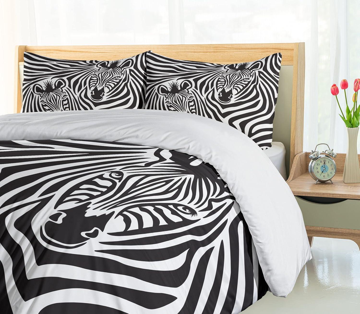 imageAmbesonne Snowflake Duvet Cover Set Lace Style Arrangement of Snowflakes Winter Season Christmas Illustration Decorative 3 Piece Bedding Set with 2 Pillow Shams California King Blue Black WhiteCharcoal Grey