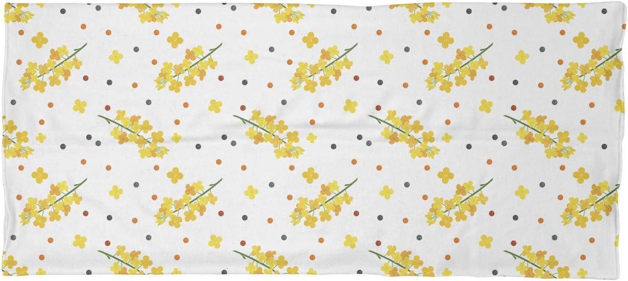 imageAmbesonne Unisex Multicolor Face and Neck WarmersFloral Branch and Polka Dot