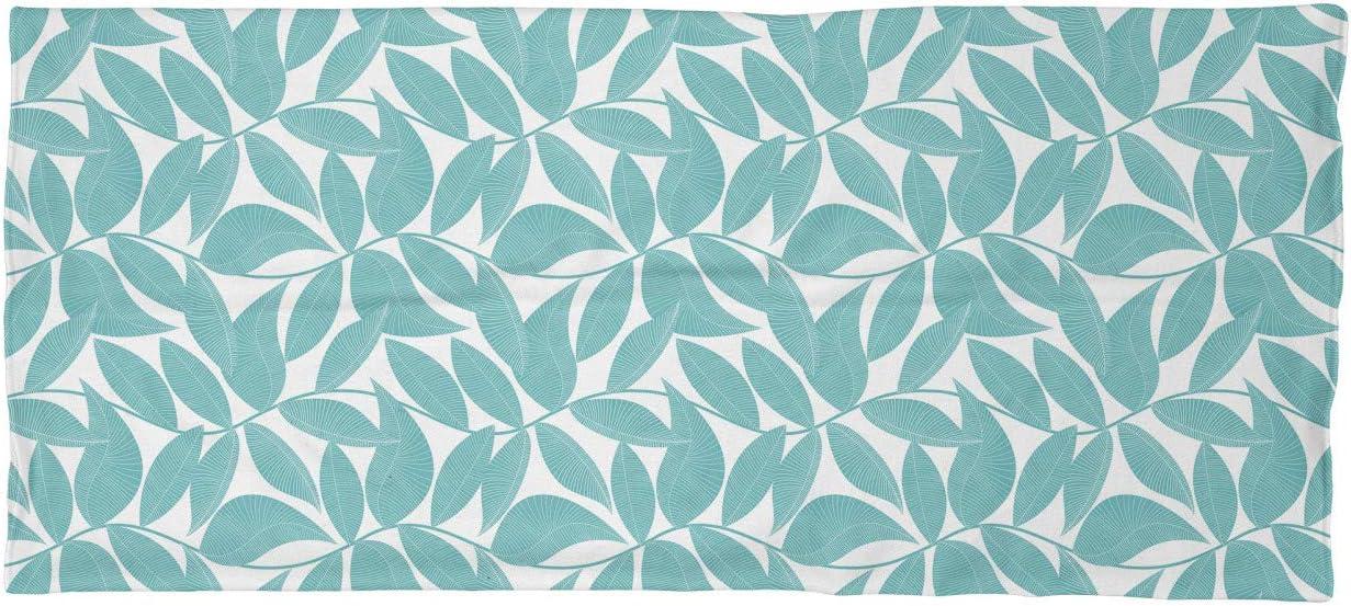 imageAmbesonne Unisex Multicolor Face and Neck WarmersFoliage Leaves Lines