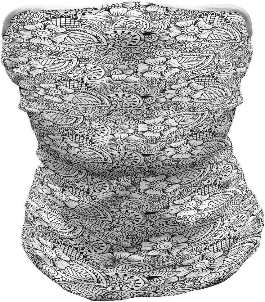 imageAmbesonne Unisex Multicolor Face and Neck WarmersMotifs Culture Art