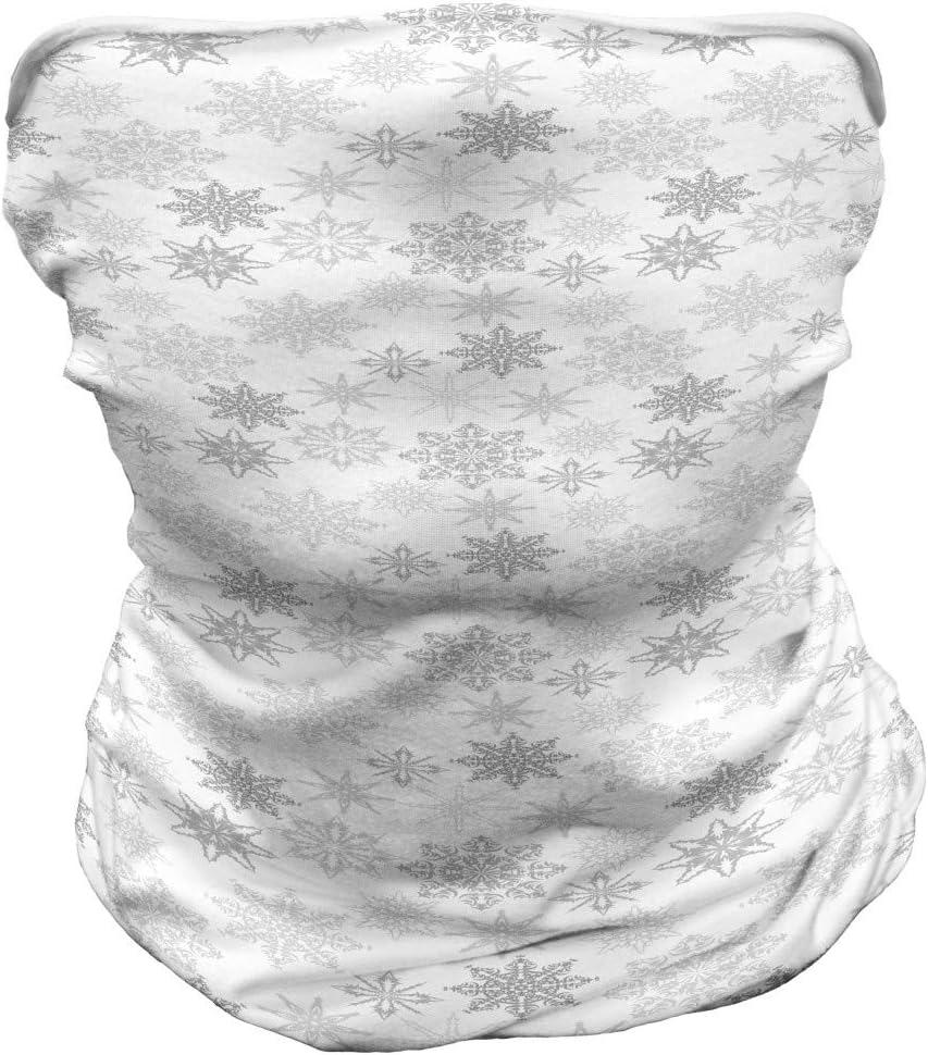 imageAmbesonne Unisex Multicolor Face and Neck WarmersOrnate Crystals of Ice