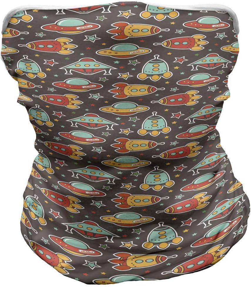 imageAmbesonne Unisex Multicolor Face and Neck WarmersOuter Space Elements