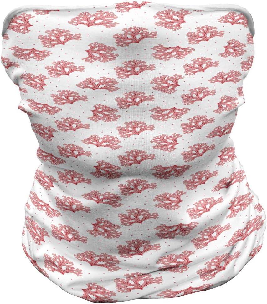 imageAmbesonne Unisex Multicolor Face and Neck WarmersUnderwater Seaweeds Dots